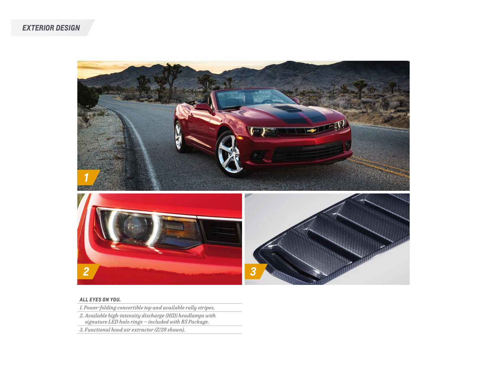 2015 Chev Camaro Brochure Page 8